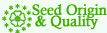 quality and origin logo