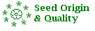 seed origin and quality logo